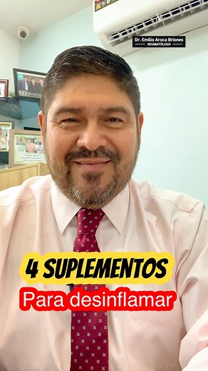 4 suplementos nutricionales qie te van a desinflamar | REUMASUR (Centro de enfermedades Reumáticas y Autoinmunes)