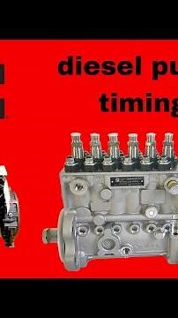 Cummins engine 6BT5.9 fuel pump timing Method?
