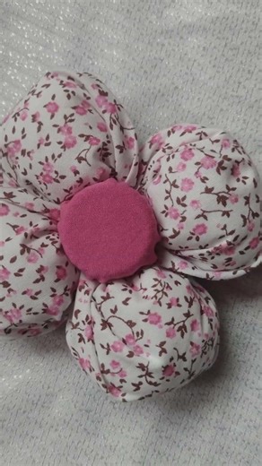 🌸Fofucho Fabric Flower #viralshorts