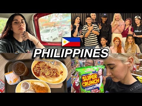 FIRST TIME In The Philippines! 🇵🇭 Food, Travel, Jollibee, Uptown Mall, Manam,BGC, BINI & Meeting G22
