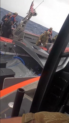 Underway interdiction! #druginteractions #LE #uscg #coastguard