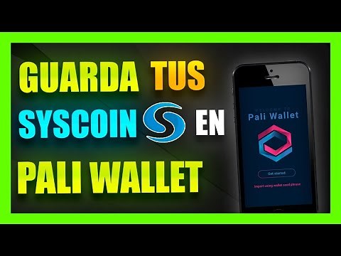 👉 Cómo CREAR tu Billetera PALI WALLET y GUARDAR tus SYSCOIN | Tutorial FÁCIL ✅
