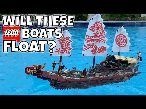 DO THESE LEGO BOATS FLOAT? #3 ⛵️