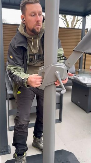 £649 Parasol Build #landscaping #gardening #garden #summer #parasol #outdoors #uk