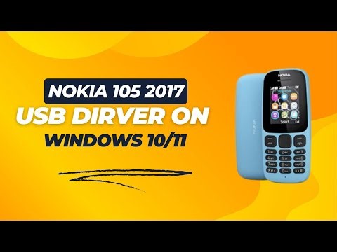 Nokia 105 2017 USB Driver Guide