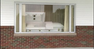 Funeral Home Gives a Drive-Thru Viewing Option