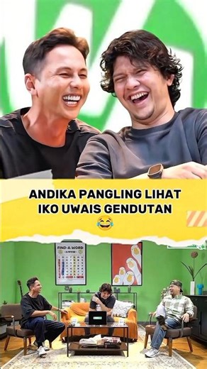 ANDIKA PANGLING IKO UWAIS GENDUTAN‼️😂 #andikapratama #wendicagur #ikouwais #shorts