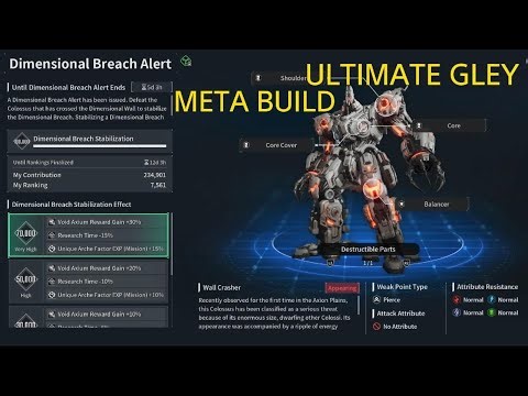 ULTIMATE GLEY META vs WALL CRASHER, Blue Beetle Build - The First Descendant