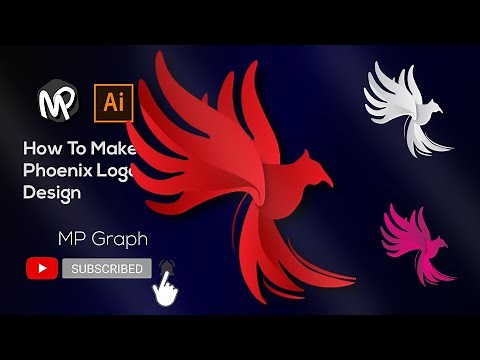 How To Create Professional Phoenix Logo Design In Adobe Illustrator cc