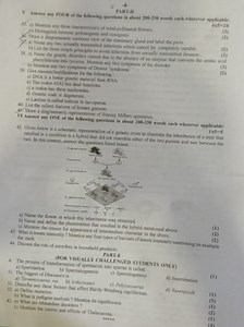 PART-DI Amerer any FOLiR of the following questions in about 2... | Filo