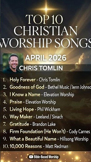 Holy Forever - Chris Tomlin (Billboard Top Christian Worship Song April 2026)