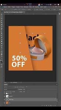 how to creat flyer with photoshop #viralshorts