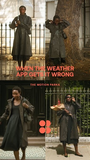 Sweaty Betty on Instagram: "Meet the Motion Parka: Your year-round ally against the elements, designed to brave the heaviest downpour ☔️ 💧 Fully waterproof fabric 💧 Storm flap for ultimate protection 💧 Relaxed fit with a cinched waist Rain, we’re ready for you 🌧️ Whatever the weather 🤍 Shop now via link in bio ⬆️ #sweatybetty #motionparka #weatherwhatever"