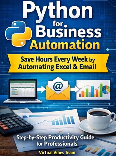 Python for Business Automation – Automate Excel & Email Tasks | Productivity Guide PDF - Etsy