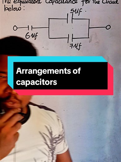 Arrangements of capacitors #springhilltutorial
