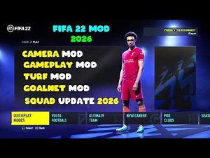 FIFA 22 Realistic Graphics Mod 2026 | Camera Mod + Turf Mod + Crowd Mod + ReShade| Next-Gen Gameplay