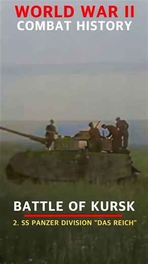 The 2nd SS Panzer Division Das Reich during the Battle of Kursk, Battle of Prokhorovka, World War II