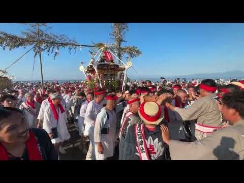 2026 茅ヶ崎 浜降祭 南湖地区浜降り 下町住吉神社 中町八雲神社 上町金刀毘羅神社 鳥井戸御霊神社 茶屋町大神宮
