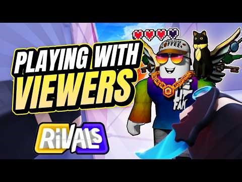 🔴 Roblox RIVALS With Viewers! | 1v1s & 5v5's 😀
