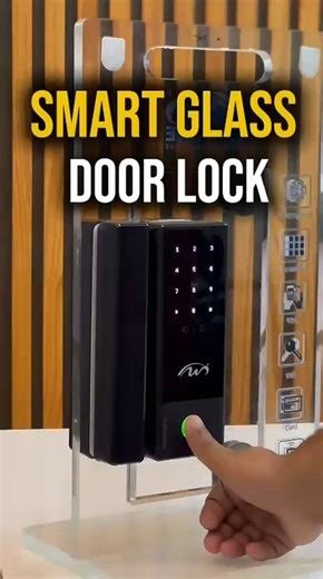 Digital Glass Door Lock Model No: NW-LK-212 Features App Control Fingerprint Touchscreen Keypad IC Card Wireless Remote Master key 🌐 Shop Now: www.newwave.com.pk 📞 Call: 03 111 444 111 / UAN: 042 111 888 111 ✅ WhatsApp: https://wa.link/w0nmjf #doorlock #digitaldoorlock #fingerprintdoorlock #newwave #newwavesolution | Newwave ms