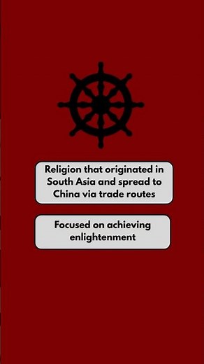 Buddhism - Unit 1 - AP World History: Modern #apworldhistory #history #china