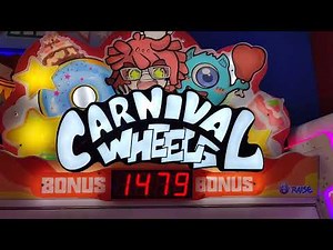 Carnival Wheels Coin Pusher