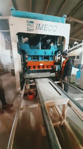 Modern Interlock Paver Production with Advanced Machines #smartblockline