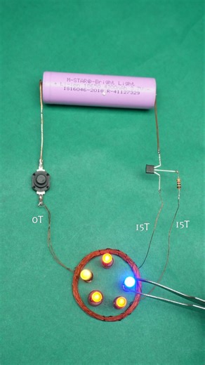 Wireless power #experiment #scienceproject