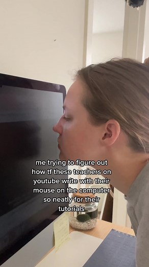 How Teachers on YouTube Write Neatly with Mouse on Computer | Tutorial Tips