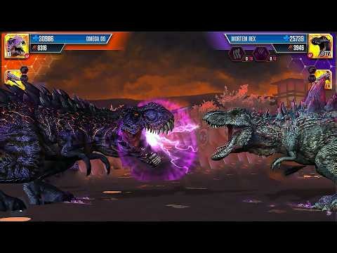 Omega 09 vs Mortem Rex… War of the Apex Bosses 🔥 Jurassic World The Game