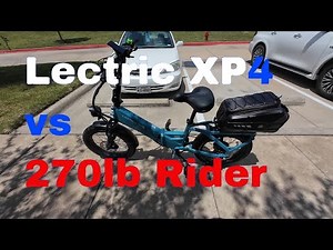 Lectric XP4 long range 750 Range Test