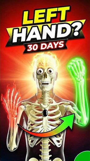 I used only my left hand for 30 days... here's what happened."