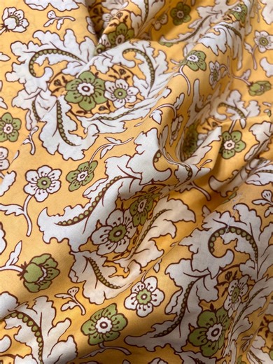Heather Bailey “freshcut” Finery in Gold/yellow for Freespirit Fabrics OOP Rare Quilt Cotton - Etsy
