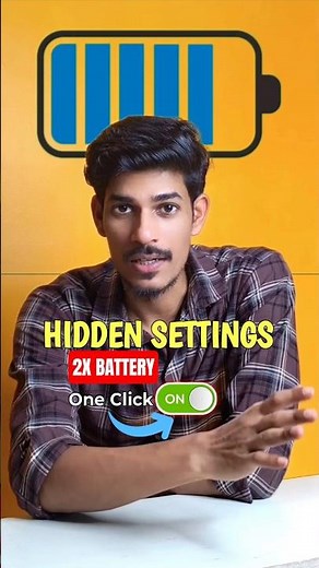 Windows 11 Hidden Battery Mode ⚡ | Double Battery Backup in 1 Click! #shorts #viral #windows