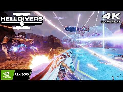 Helldivers 2: 4K Gameplay No Commentary ULTRA Settings | RTX 5090 P1207