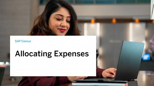 Allocating Expenses in SAP Concur