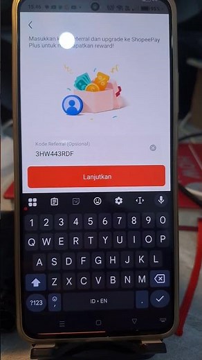 How to enter the ShopeePay referral code