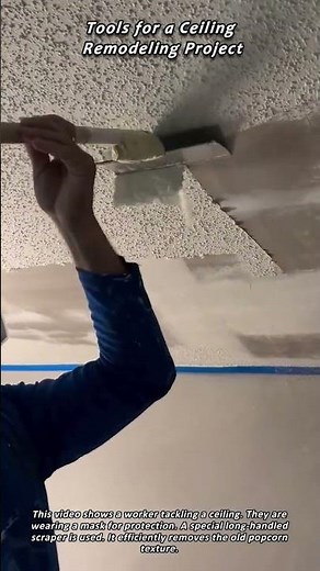 Tools for a Ceiling Remodeling Project