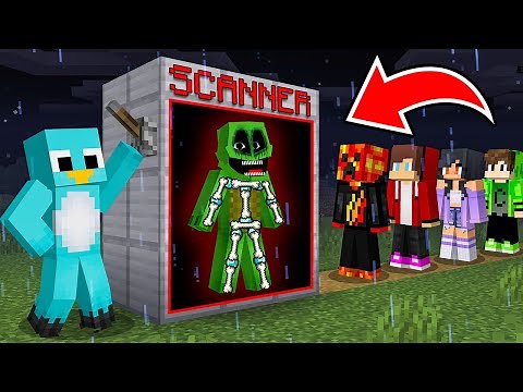 Using a SCANNER to Find Youtuber's SECRETS in Minecraft!