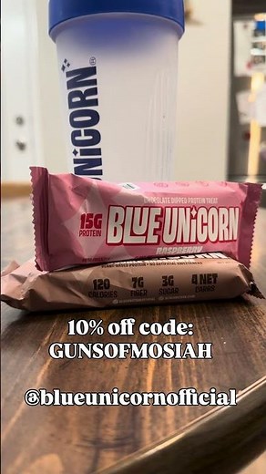 Blue Unicorn Protein Bar: The Best Tasting Plant Based Treat! #protein #plants