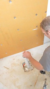 Plumbers box repair in concrete for a schluter drain @schluter_ #tile #shower #tipsandtricks #bathr#plumbing #plumber #plumberlife #plumbinglife #plumbersoftiktok #wellwater #bleach #hydronyc #response #kitchen #compression #plumbingtok #plumbingchronicles #plumbproud #waterpressure #pressurereducingvalve #homehacks #waterhacks #plumbingrepair #reels #reelsvideo #reelsviral #serviceplumber | Bathroom Remodeling Teacher