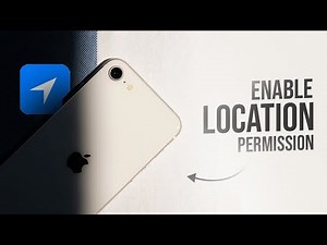 How to Enable Location Permission on iPhone (tutorial)