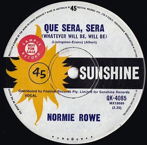 Normie Rowe - Que Sera, Sera