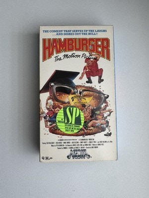 Hamburger The Motion Picture VHS 1986 Media Comedy McCloskey Video Treasure | eBay