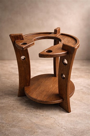 Modern Wooden Hookah Table – Lightweight, Easy to Assemble, Minimal Design - Etsy Canada