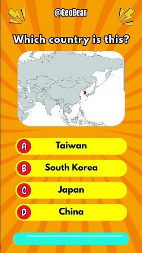 Only Geography Experts Can Guess This Asian Country! 🌏 | Map Quiz #shorts