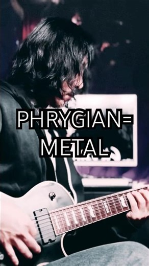 Why Metal Riffs Love Phrygian #metalcore #guitarriffs