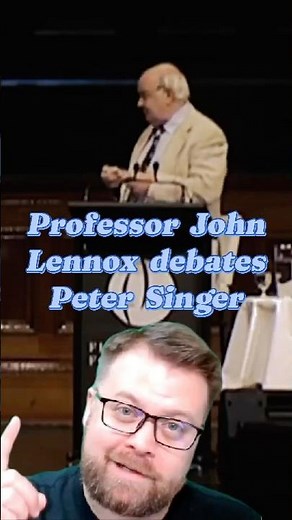 Professor John Lennox debates Peter Singer 🤯 🙏 🔥 #HellIsReal,#Unsaved,#EternalLife