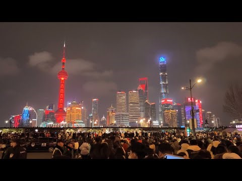 SHANGHAI CITY WALK 24/7 - 4K CHINA