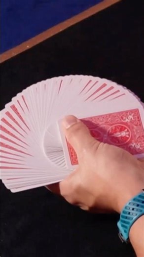 Learn HOW to make a fan with cards #learn #magic #school